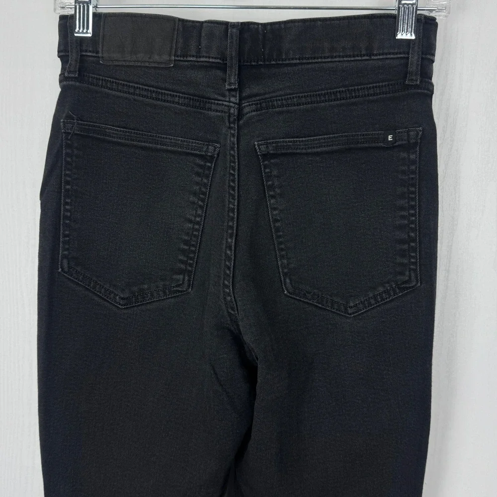 Everlane The Way High Skinny Jean Black‎ Wash Denim Women's Size 27 Regular